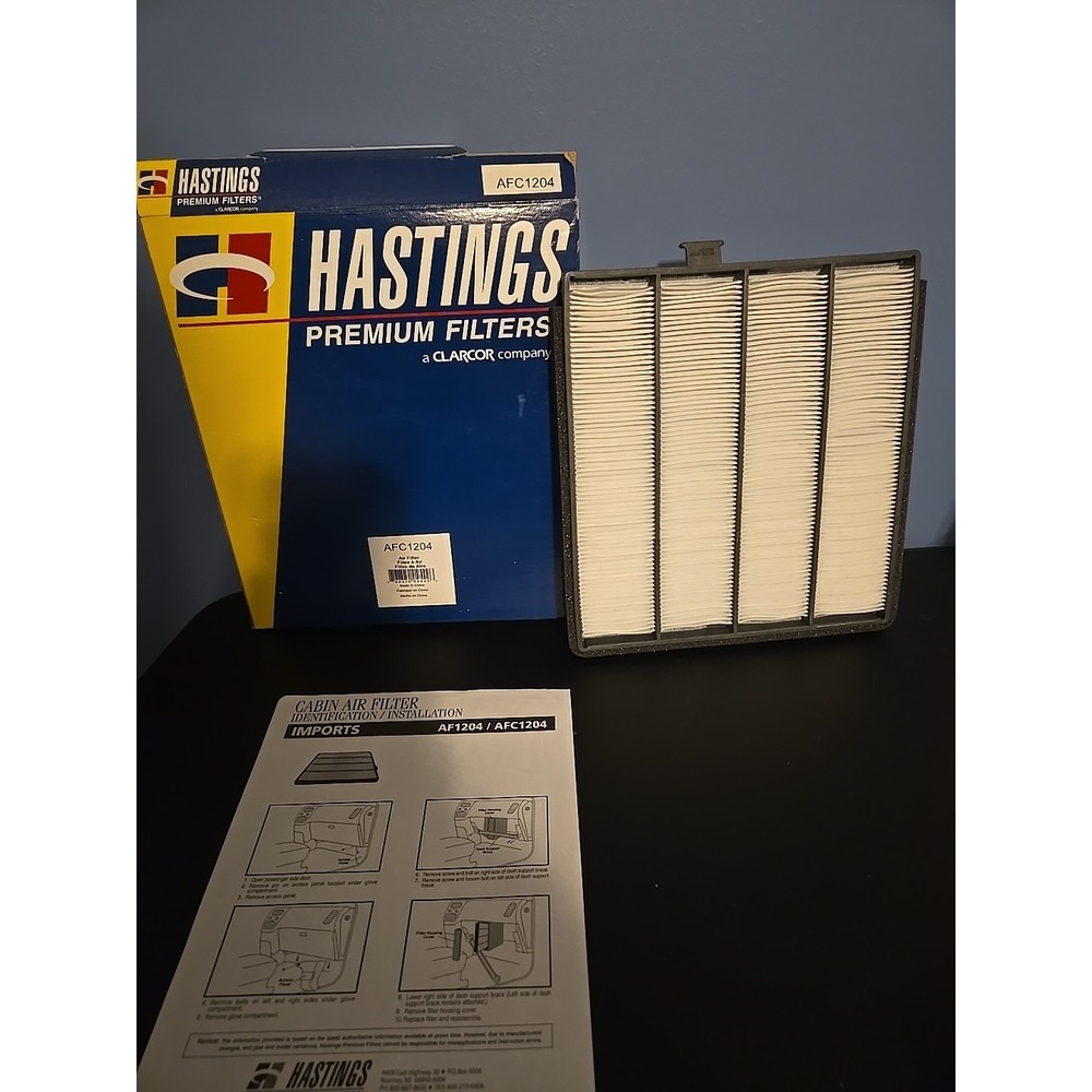 AFC 1204 NEW GENUINE HASTINGS HEAVY DUTY Premium FILTER